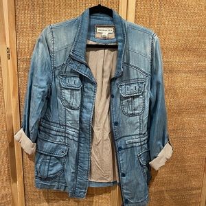 Marrakech Chambray Jacket- size medium